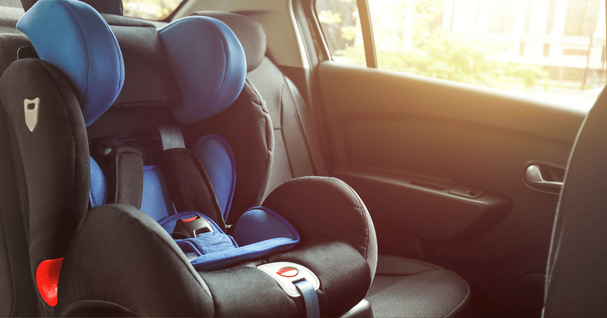 regole per trasportare bambini in auto